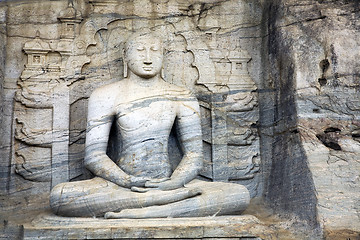 Image showing Seated meditating Buddha