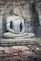 Image showing Seated meditating Buddha