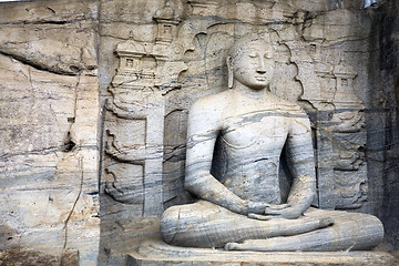 Image showing Seated meditating Buddha