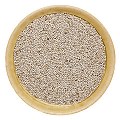 Image showing white chia seeds 