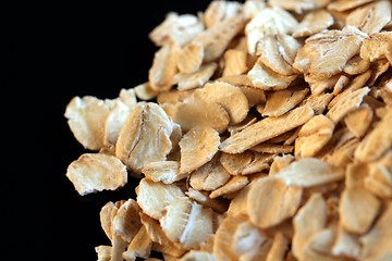 Image showing Oatmeal Closeup