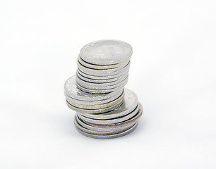 Image showing Stack of coins