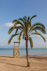 Image showing Empty Beach