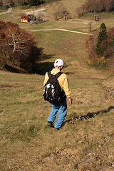 Image showing Hiker