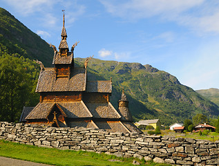 Image showing Borgund stave church