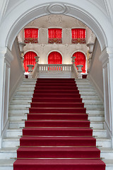Image showing staircase, the entrance to the palace