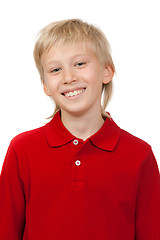 Image showing Portrait of a boy aged 10 years