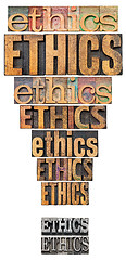 Image showing ethics exclamation point