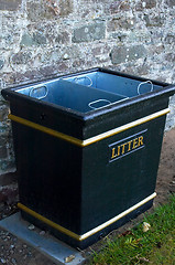 Image showing Litter bin