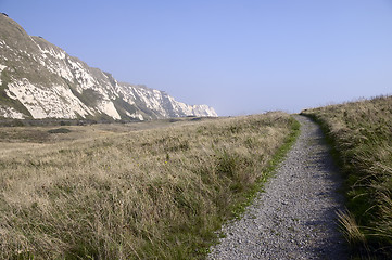 Image showing Path and cliffs