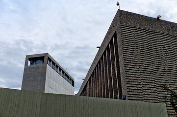 Image showing Government quarter fenced