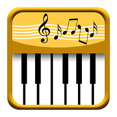 Image showing Piano