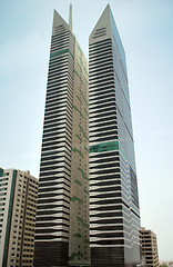 Image showing Dubai skyscrapers