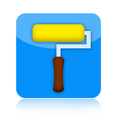 Image showing Paint roller icon