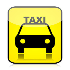 Image showing Taxi sign