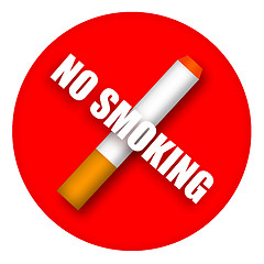 Image showing No smoking sign