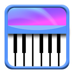 Image showing Piano icon