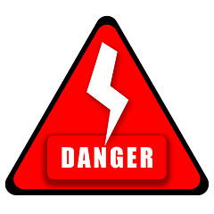 Image showing Danger sign