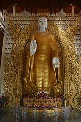 Image showing Burmese Standing Buddha