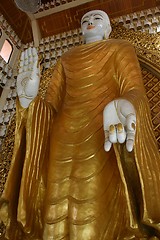 Image showing Burmese Standing Buddha