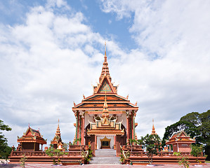 Image showing Buddhist Temple in Cambodia