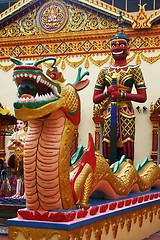 Image showing Thai Temple Statues