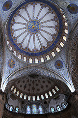 Image showing Blue Mosque Interior