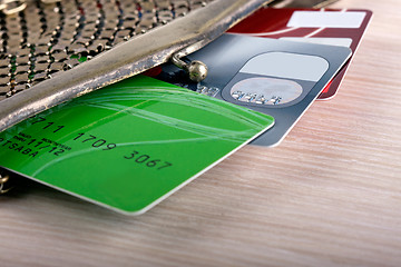 Image showing wallet with credit cards