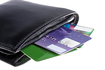 Image showing wallet with credit cards