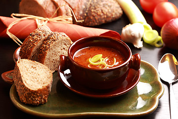 Image showing Gourmet goulash soup