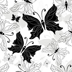 Image showing Seamless graphic pattern
