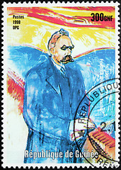 Image showing Nietzsche Stamp