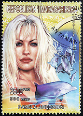 Image showing Pamela Anderson Stamp