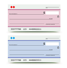 Image showing bank check 