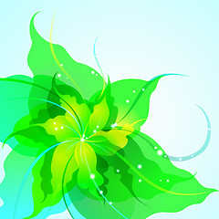 Image showing EPS10 flower background
