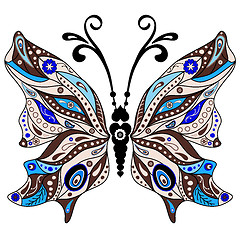 Image showing Decorative fantasy butterfly