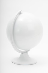 Image showing Blank globe on a stand