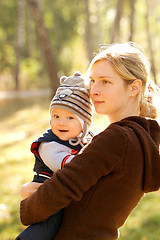 Image showing Baby Outdoors