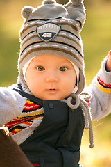 Image showing Baby Outdoors