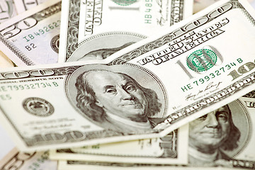 Image showing Abstract Dollars Background