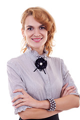 Image showing cute business woman