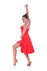 Image showing  elegance dancer posing