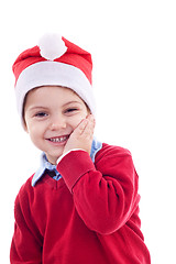 Image showing Young festive boy