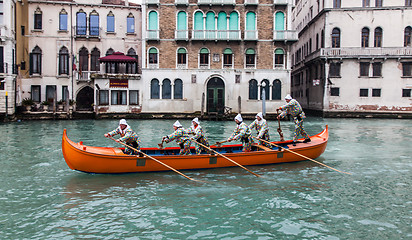 Image showing Orange Boat