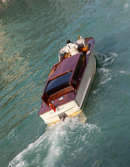 Image showing Taxi in Venice