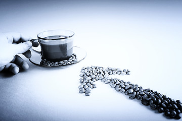 Image showing Cup with coffee