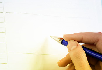 Image showing Writing