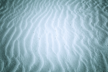 Image showing Beach with soft sand