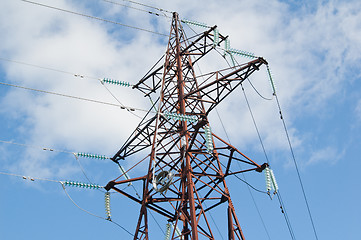 Image showing Pillar of an electric main