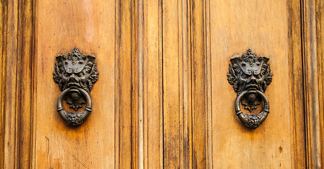 Image showing Devil Head Door Knocker